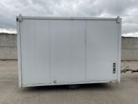 PORTAKABIN APPROX. 11ft 8" X 7ft 6" SINGLE AXLE TOWABLE WELFARE UNIT - 9