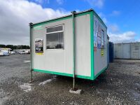 APPROX. 10ft x 12ft STEEL CLAD OPEN PLAN OFFICE  - 5