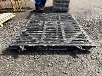 2No. APPROX. 8ft x 7ft HEAVY DUTY METAL GATES - 5
