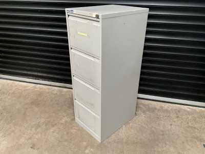 BISLEY 4 DRAWER FILING CABINET