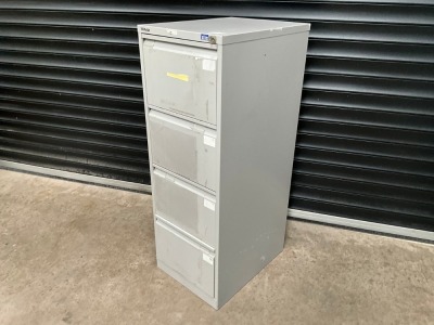 BISLEY 4 DRAWER FILING CABINET
