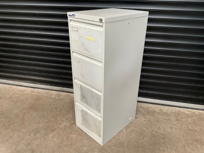 GO 4 DRAWER FILING CABINET