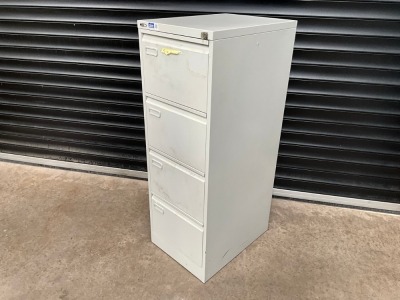 GO 4 DRAWER FILING CABINET