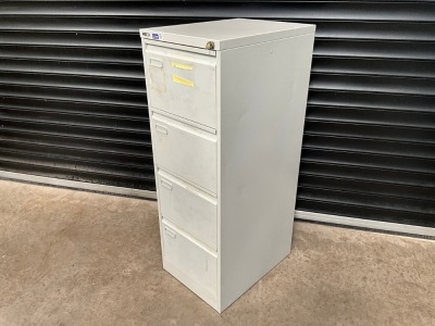GO 4 DRAWER FILING CABINET