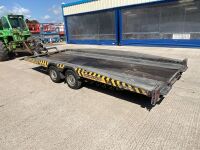 APPROX. 16ft x 6.6ft BRIAN JAMES HI MAX 3500KGS TWIN AXLE TILT BED CAR TRANSPORTER - 8