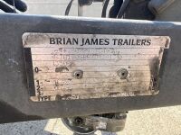 APPROX. 16ft x 6.6ft BRIAN JAMES HI MAX 3500KGS TWIN AXLE TILT BED CAR TRANSPORTER - 16