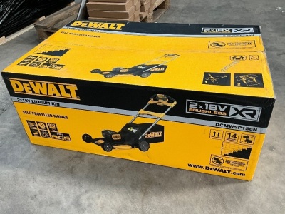 UNUSED DEWALT DCMWSP156N-XJ 18V SELF PROPELLED NEXT GEN MOWER