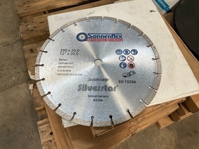 UNUSED 300mm DIAMOND BLADE 