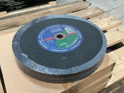 APPROX. 10No. DURO UNUSED 300mm STONE DISCS