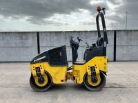 BOMAG BW100AD-5 RIDE ON DOUBLE DRUM VIBRATING ROLLER - 2