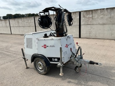 SMC TL90 SINGLE AXLE FAST TOW LED LIGHTING TOWER