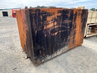 APPROX. 8ft x 5ft x 5ft METAL FUEL TANK  - 5