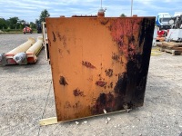 APPROX. 8ft x 5ft x 5ft METAL FUEL TANK  - 6