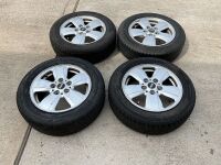 4No. ALLOY RIMS & TYRES TO SUIT MINI 175/65R15