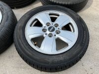 4No. ALLOY RIMS & TYRES TO SUIT MINI 175/65R15 - 2