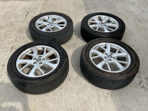 4No. ALLOY RIMS & TYRES TO SUIT AUDI 235/55R18