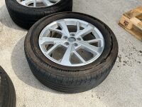 4No. ALLOY RIMS & TYRES TO SUIT AUDI 235/55R18 - 4