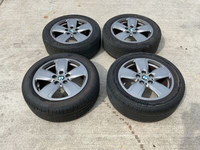 4No. ALLOY RIMS & TYRES TO SUIT BMW 205/55R16