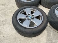 4No. ALLOY RIMS & TYRES TO SUIT BMW 205/55R16 - 2