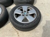 4No. ALLOY RIMS & TYRES TO SUIT BMW 205/55R16 - 4
