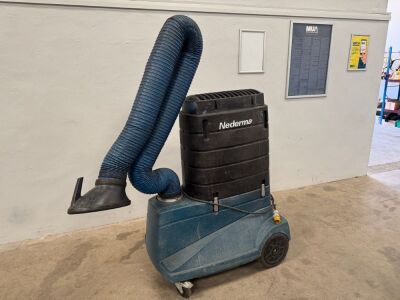 NEDERMAN 110v MOBILE FUME EXTRACTOR FILTER UNIT