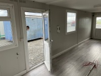 APPROX. 30ft X 10ft STEEL CLAD OPEN PLAN OFFICE - 10