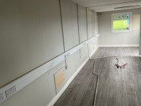 APPROX. 30ft X 10ft STEEL CLAD OPEN PLAN OFFICE - 14
