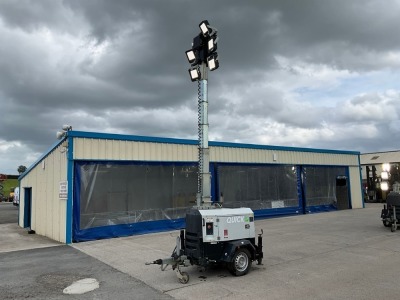 TRIME X-ECOK2 SINGLE AXLE FAST TOW LED LIGHTING TOWER