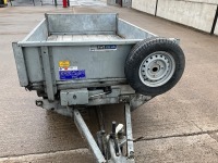 IFOR WILLIAMS APPROX. 8ft 6" x 5ft TWIN AXLE 2700KGS TIPPING TRAILER - 2
