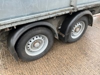IFOR WILLIAMS APPROX. 8ft 6" x 5ft TWIN AXLE 2700KGS TIPPING TRAILER - 11