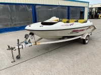 SEADOO SPEEDSTER TWIN BOTAX MARINNE 4 SEATER BOAT - 3