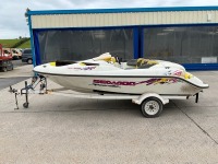 SEADOO SPEEDSTER TWIN BOTAX MARINNE 4 SEATER BOAT - 4