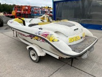 SEADOO SPEEDSTER TWIN BOTAX MARINNE 4 SEATER BOAT - 5