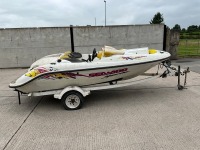 SEADOO SPEEDSTER TWIN BOTAX MARINNE 4 SEATER BOAT - 9