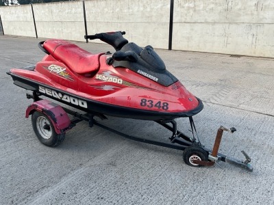 SEADOO GSX LIMITED TWO PERSON JET SKI 
