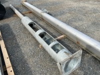 APPROX 4700m GALVANISED POST AND BASE 
