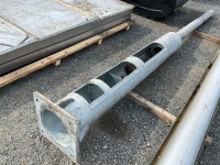 APPROX 4700m GALVANISED POST AND BASE  - 2