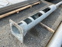 APPROX 4700m GALVANISED POST AND BASE  - 3