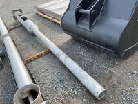 APPROX 4700m GALVANISED POST AND BASE  - 5