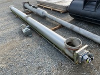 APPROX. 6M 200mm SCREWED CONVEYOR & 3 PHASE MOTOR  - 7