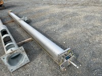 APPROX. 6M 200mm SCREWED CONVEYOR & 3 PHASE MOTOR  - 9