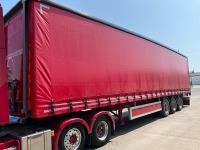 MONTRACON 45FT 39 TON TRI AXLE PILLARLESS CURTAINSIDER ON AIR - 2
