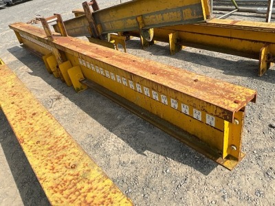 APPROX. 16ft 10 TON SPREADER BAR LIFTING BEAM