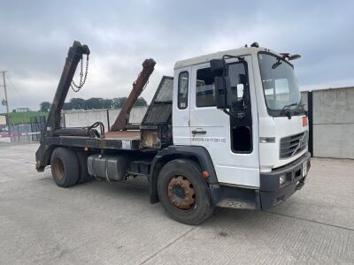 VOLVO FL 4x2 18 TON SKIP LORRY ON AIR 