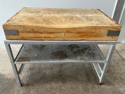 APPROX. 1200mm x 750mm BUTCHERS BLOCK