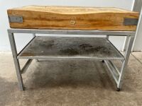 APPROX. 1200mm x 750mm BUTCHERS BLOCK - 2