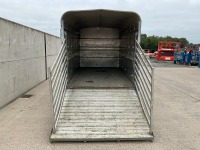 IFOR WILLIAMS 12ft x 6ft5" TWIN AXLE 3500KGS CATTLE TRAILER - 9