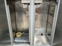 STUDIO OASIS 1400 TWO DOOR STAINLESS STEEL FRIDGE - 4