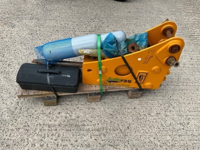 UNUSED SAILING 35 ROCK HAMMER TO SUIT 1-2 TON MACHINE