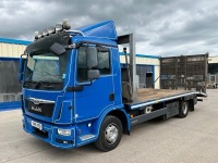 MAN TGL 10 TON 4X2 BEAVERTAIL AUTOMATIC PLANT LORRY - 3